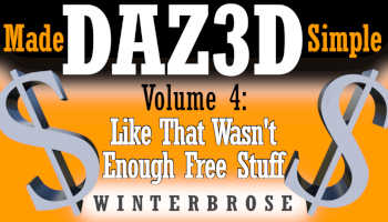 The video culminates this Made Simple series by showing you how to finish off collecting free items from Daz3D. Please note that some items are always free and some are temporarily free.  You should also be aware that from time to time Daz will remove products from their site, but if you have already "purchased" a copy it will remain in your Product Listing.